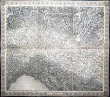 Scheda, Joseph: General-Karte der Oesterreichischen Kaiserstaates. Mass-Stab: 1 : 576,000. [Az Osztr...
