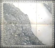 Scheda, Joseph: General-Karte der Oesterreichischen Kaiserstaates. Mass-Stab: 1 : 576,000. [Az Osztr...