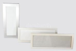 3 darab modern képkeret, 30x13 cm, 33x13 cm