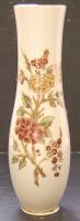 Kézzel festett, jelzett Zsolnay porcelán váza s: Rozina Éva / Hand painted Zsolnay chinaware, signed 26 cm