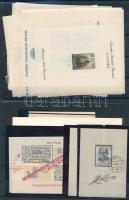 Csehszlovákia és Románia kb 35 db blokk jobbakkal / ~35 blocks with better ones