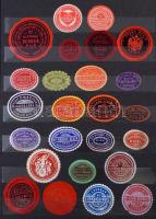 236 db régi külföldi (főleg osztrák, cseh) pecsétbélyeg / 236 old seal stamps mostly Austria, Bohemi...