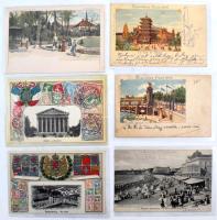 Franciaország sok Párizzsal és kevés egyéb külföld, 120 db képeslap sok jobbal / France with a lot o...