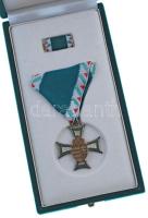 1992. "A Honvédelemért Kitüntető Cím III. osztálya" zománcozott ezüstözött fém kitüntetés ...