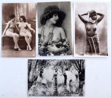 ~100 régi erotikus képeslap és kép / ~100 old erotic picures and postcards