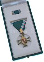 1996. "Honvédelemért Kitüntető Cím I. osztálya" zománcozott, aranyozott, ezüstözött fém ki...