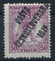 Posta Ceskoslovenska 1919 Zita 50f
Signed: Bodor