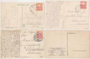 18 db régi magyar városképes és katonai lap / 18 old Hungarian city view and military cards