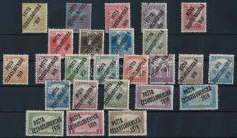 Posta Ceskoslovenska 1919 25 db bélyeg
Signed: Bodor