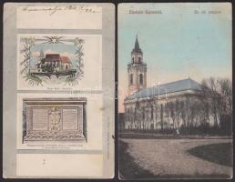 22 db főleg háború előtti magyar városképes lap benne több Felvidék, Erdély