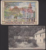 22 db főleg háború előtti magyar városképes lap benne több Felvidék, Erdély