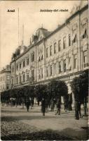 1906 Arad, Andrássy tér, Singer Sándor, Sugár József üzlete, Központi szálloda. Kerpel Izsó kiadása ...