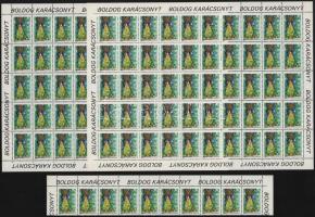 1988 Karácsony 2 db hajtott ív + felső ívsor