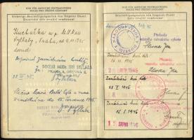 1940 Deutsches Reich Cseh-morva protektorátus munkakönyv
1940 Deutsches Reich Czecho-Moravian Prote...