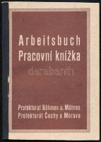1940 Deutsches Reich Cseh-morva protektorátus munkakönyv
1940 Deutsches Reich Czecho-Moravian Prote...