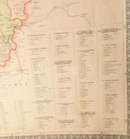1928 Csonka-Magyarország közigazgatási térképe, 1:500.000, Bp., M. Kir. Állami Térképészet, felteker...