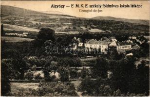 1929 Algyógy, Geoagiul de jos, Geoagiu; M. kir. állami Gróf Kún Kocsárd székely földműves iskola (EM...