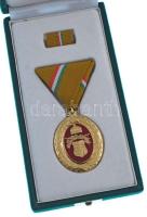 2002. "Az Aranykor Kitüntető Cím arany fokozata" zománcozott, aranyozott bronz kitüntetés ...