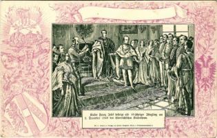 Kaiser Franz Josef erhält besteigt... Druck und Verlag von Stefan Sandner Nr. 5. / Franz Josef of Au...