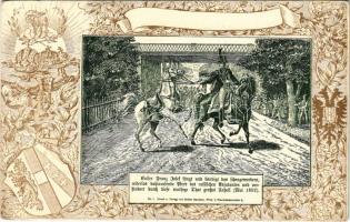 Kaiser Franz Josef fängt und bändigt... Druck und Verlag von Stefan Sandner Nr. 7. / Franz Josef of ...