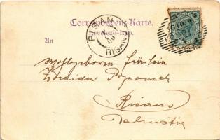 1900 Kaiser Franz Josef wird zum König... Druck und Verlag von Stefan Sandner Nr. 12. / Franz Josef ...