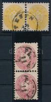 1864 2kr és 5kr párok