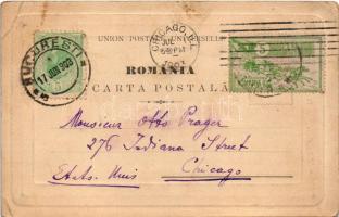 1903 Bucharest, Bukarest, Bucuresti, Bucuresci; Biserica Radu-Voda. Editura M. Grünberg / church (EB...