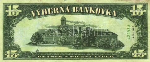 10db bankjegy, közte Szlovákia 1992. SNS 37 Korona (6x) T:I,II