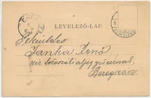 Beszterce, Bistritz, Bistrita; Holzgasse / Fa utca, Kollmann és Keresztes üzlete. M. Binder kiadása ...