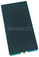 2002. "Szolgálati Érdemjel Ezüst Fokozat" ezüstözött, zománcozott tombak kitüntetés, mells...