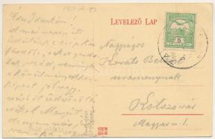 1910 Zajzon, Zaizon-fürdő, Zajzonfürdő, Baile Zizin; Sétatéri részlet / promenade (EK)