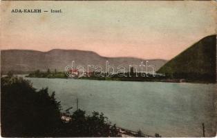 1918 Ada Kaleh, Török sziget Orsova alatt / Turkish island / Insel (EK)