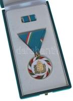 2002. "Szövetségért Szolgálati Jel" aranyozott tombak kitüntetés mellszalagon, szalagsávva...