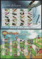 17 db promóciós teljes ív / Greeting stamps 17 complete sheet of 20