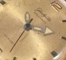 Glashütte Spezimatic 26 köves mechamikus karóra, szíj nélkül, működik, de szervizelést igényel, karc...