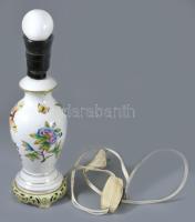 Herendi Viktória mintás lámpatest, jelzett, hibátlan, m: 20 cm + szerelék