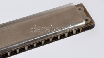 M. Hohner szájharmonika, dobozában, h: 10,5 cm