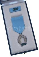 1992. "Rendőrségi Szolgálati Jel 20 év után" jelzett Ag kitüntetés mellszalagon, miniatűrr...