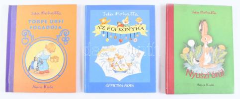 8 db magyar és német nyelvű mesekönyv: Ida Bohatta: Nyuszi örül.; Az égi konyha.; Hópelyhecskék.; Tö...