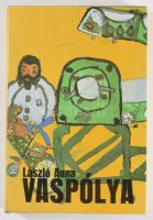 László Anna: Vaspólya. DEDIKÁLT! Bp., 1979, Szépirodalmi. 287p. Kiadói egészvászon kötés, papír védő...