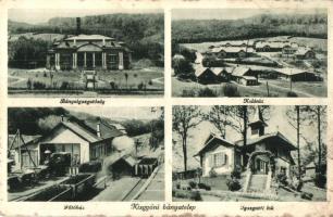 Kisgyón, Bányatelep, Bányaigazgatóság, Kolónia, Fűtőház, Igazgatói lak. Obernyik Ferenc felvétele (f...