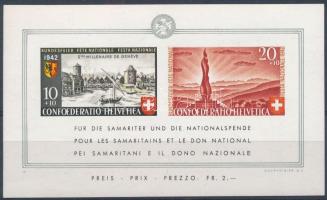1942 Pro Patria blokk Mi 7 (Mi EUR 100.-)