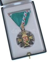 1996. "A Tiszthelyettesi Szolgálati Jel I. fokozata" ezüstözött tombak kitüntetés, aranyoz...