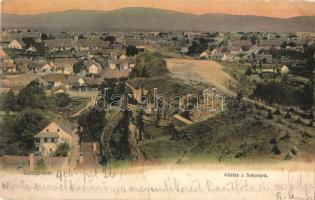 1906 Veszprém, Kilátás a Bakonyra. Pósa E. kiadása