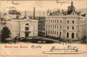 1899 Bielsko-Biala, Bielitz; Theater. W. Fröhlich / theatre (EK)