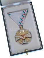 1996. "A Tiszti Szolgálati Jel II. fokozata" zománcozott, aranyozott, ezüstözött tombak ki...