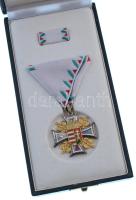 1996. "A Tiszti Szolgálati Jel II. fokozata" zománcozott, aranyozott, ezüstözött tombak ki...