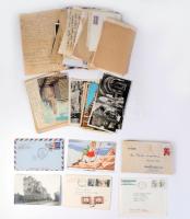 ca 1910-1945 Csonka János a porlasztó feltalálójának családi levelezése. Fia, Felesége, gyermekei, v...