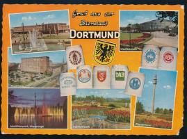 1965 A világbajnok magyar női kézilabda válogatott tagjai által aláírt képeslap. A magyar kézilabda ...