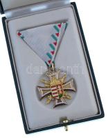 1996. "A Tiszti Szolgálati Jel III. fokozata" zománcozott, aranyozott és ezüstözött kitünt...